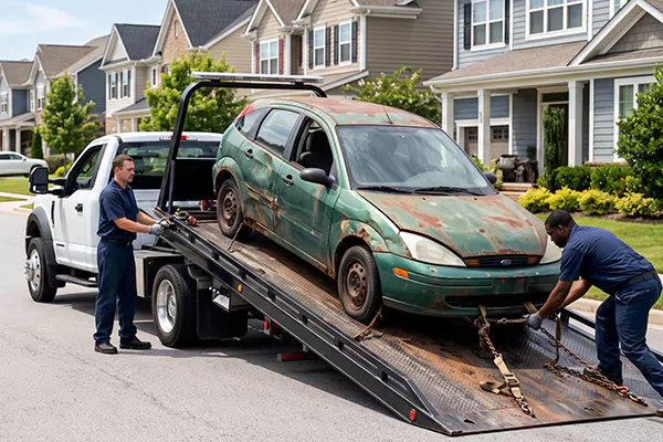 No Title Junk Car Removal in New York, NY