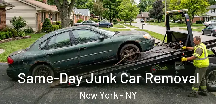  Same-Day Junk Car Removal New York - NY